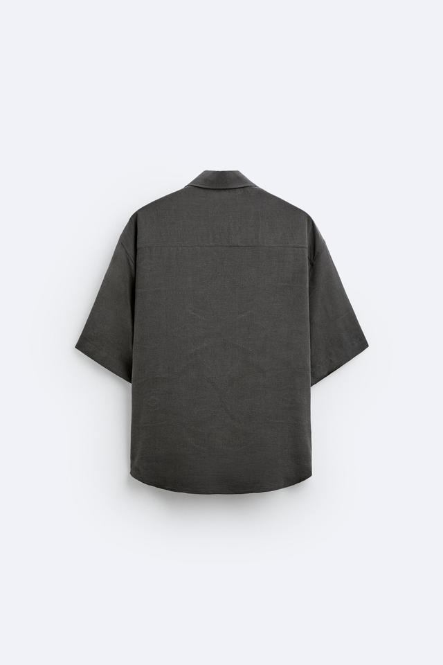 JACQUARD SHIRT WITH LYOCELL Product Image