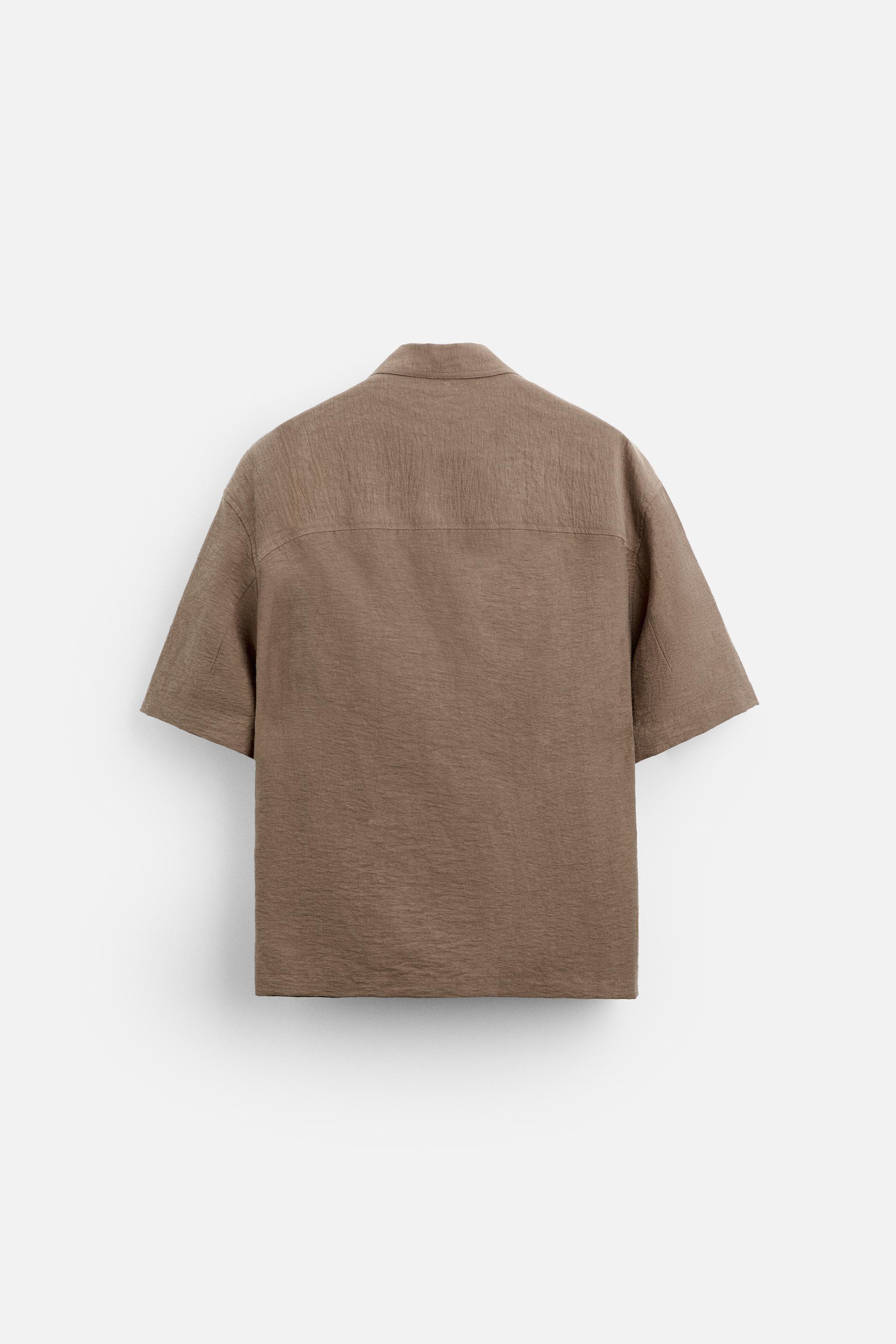 WRINKLED LOOK SHIRT Product Image