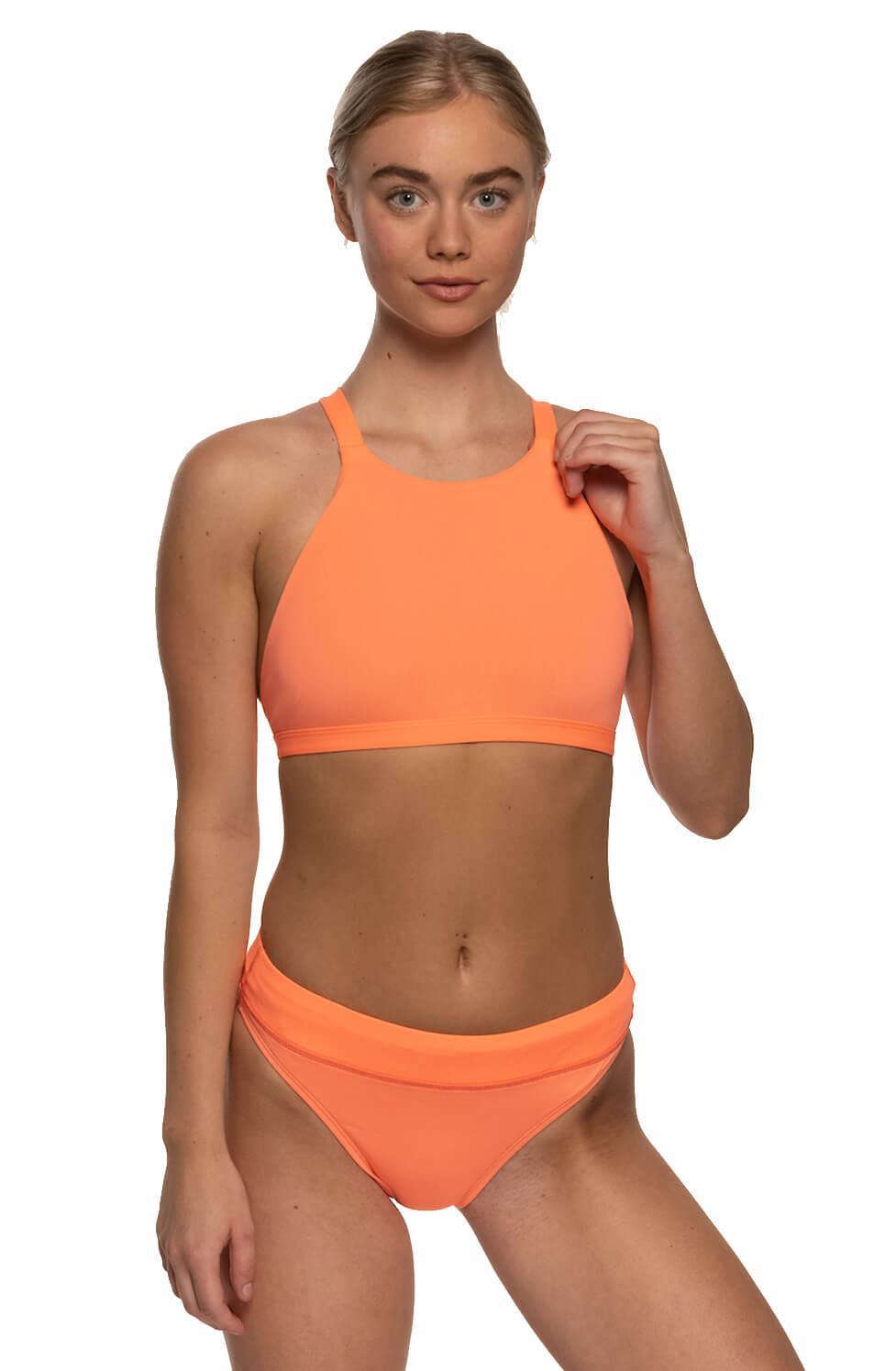 Zoe Bikini Bottom - Papaya Female Product Image