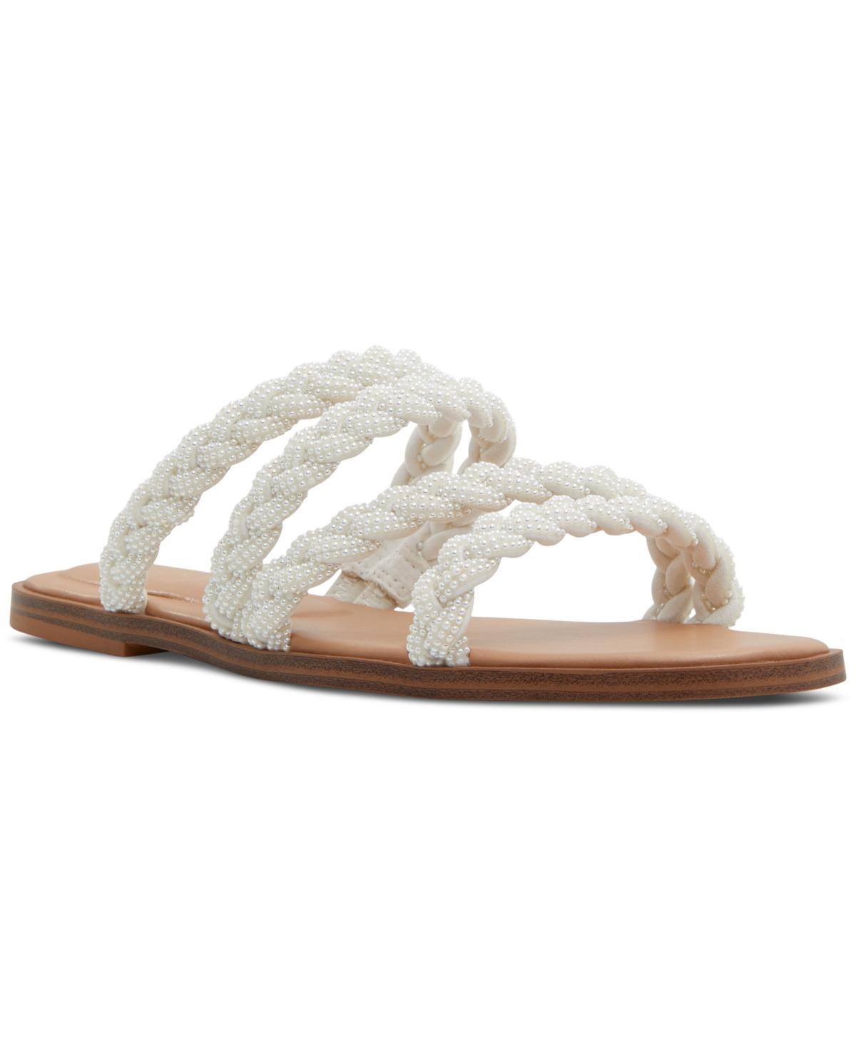 Aldo Womens Tritoney Braided Strappy Slide Flat Sandals Product Image