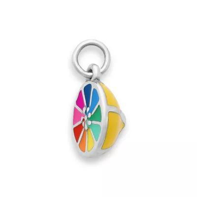 Enamel Colorful Lemon Twist Charm Product Image