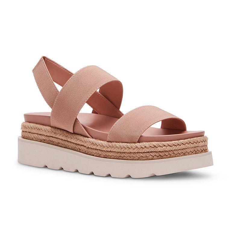 madden girl Marccyy Womens Platform Sandals Pink Product Image