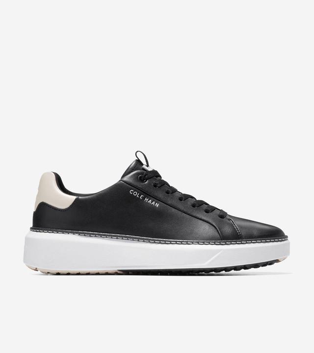 Cole Haan Womens GrandPr Topspin Golf Sneakers - Black Size 9 Waterproof Product Image