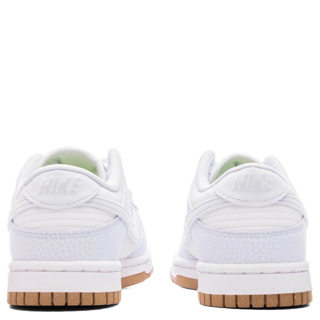 Women's Nike Dunk Low Premium Next Nature - White/Football Grey/Gum Light Brown Female Product Image