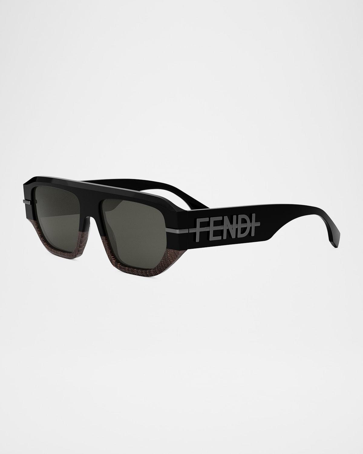 Men's Fendigraphy Square Sunglasses Product Image