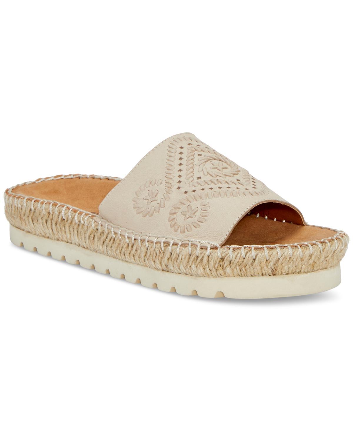 Lucky Brand Womens Lemana Espadrille Flat Slide Sandals Product Image