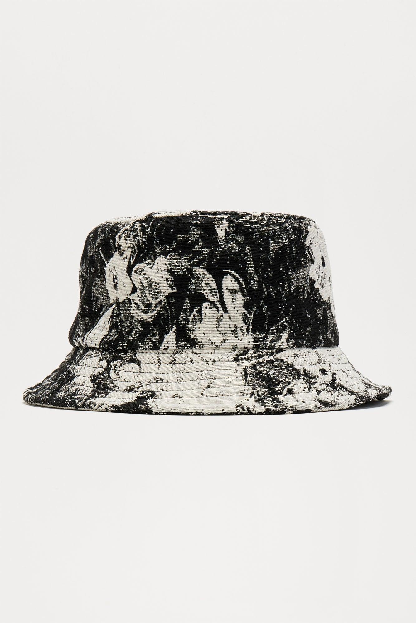 Non Negotiable Tapestry Bucket Hat - Charcoal Product Image