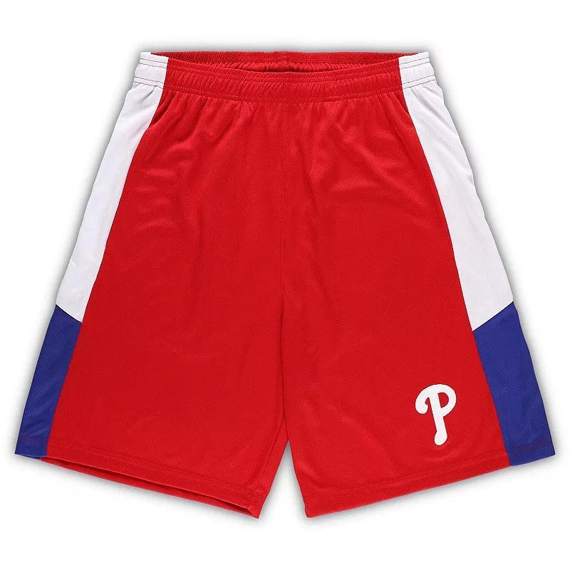 Mens Philadelphia Phillies Big & Tall Team Shorts Product Image