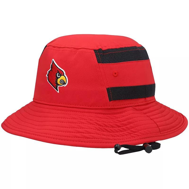 Mens adidas Louisville Cardinals 2021 Sideline AEROREADY Bucket Hat Product Image