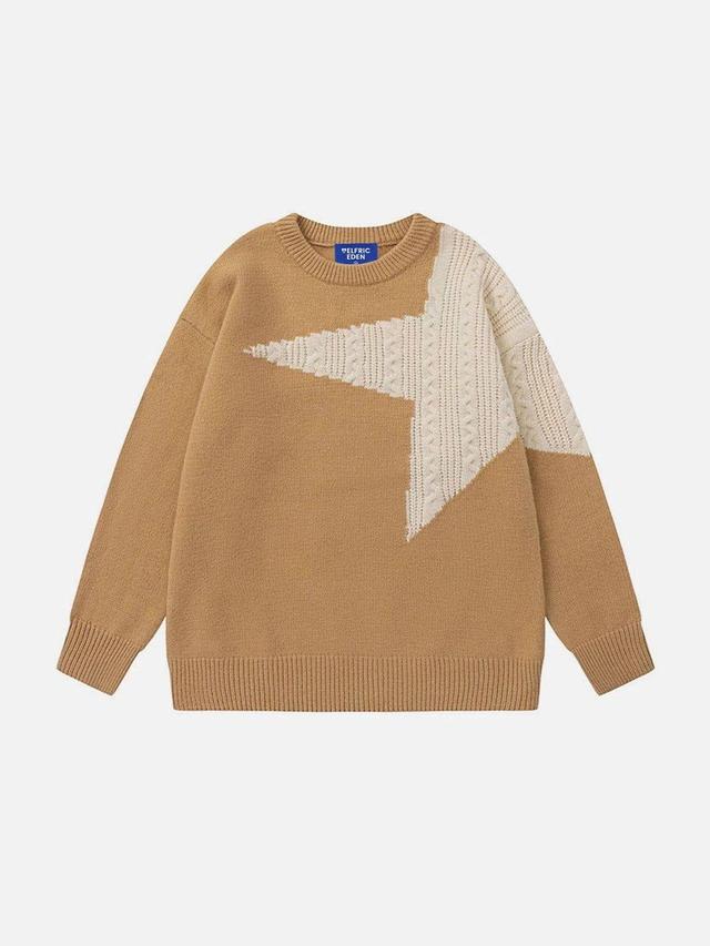 Aelfric Eden Star Patchwork Sweater Product Image