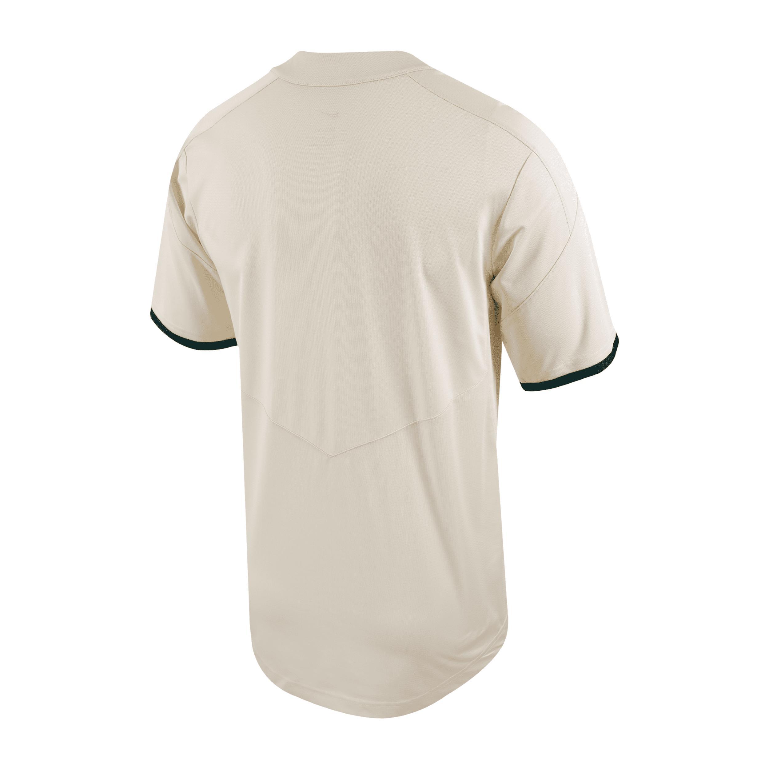 Michigan State Nike Mens College Full-Button Baseball Jersey Product Image