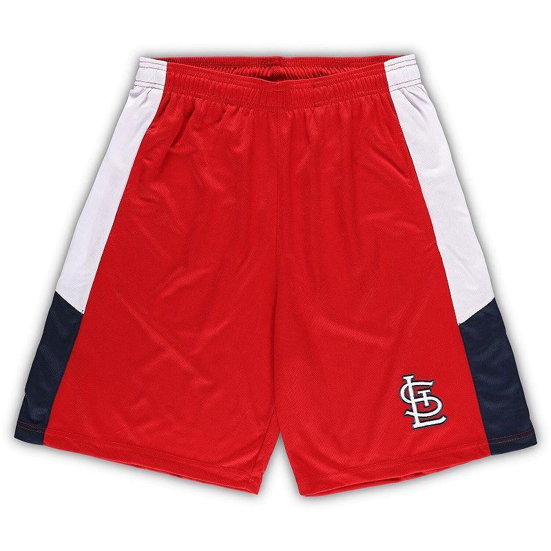 Mens St. Louis Cardinals Big & Tall Team Shorts Product Image