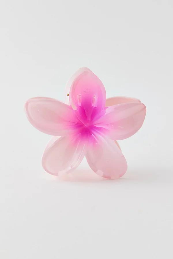 Plumeria Flower Claw Clip Womens at Urban Outfitters Product Image