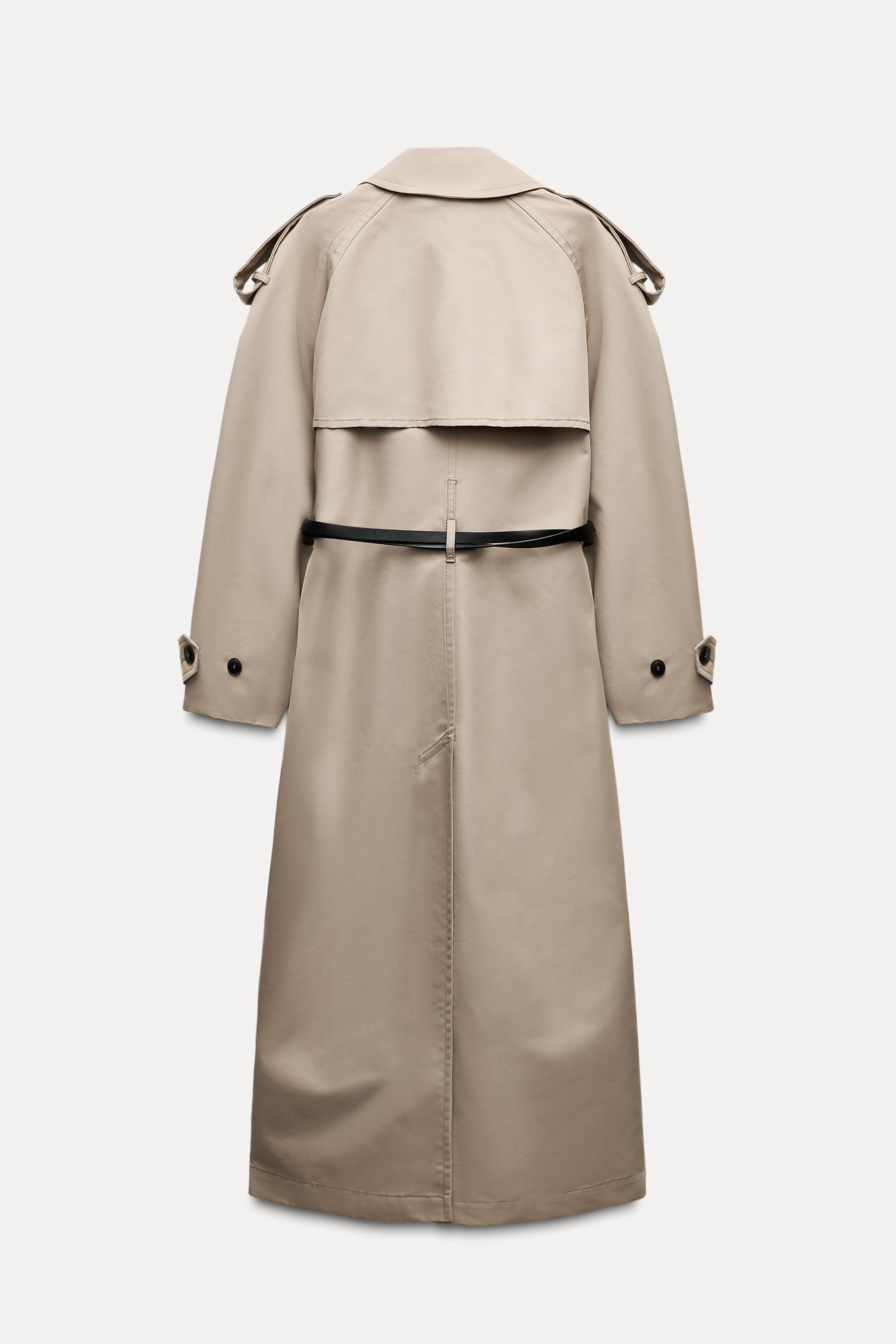 ZW COLLECTION OVERSIZED WATER REPELLENT TRENCH COAT Product Image