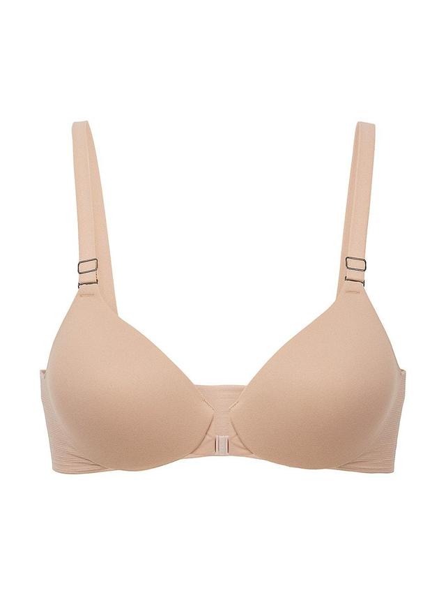 SPANX Adjustable Full Coverage Bra in Beige. - size 36B (also in 32A, 32B, 32C, 32D, 34A, 34B, 34C, 34D, 36A, 36C) Product Image