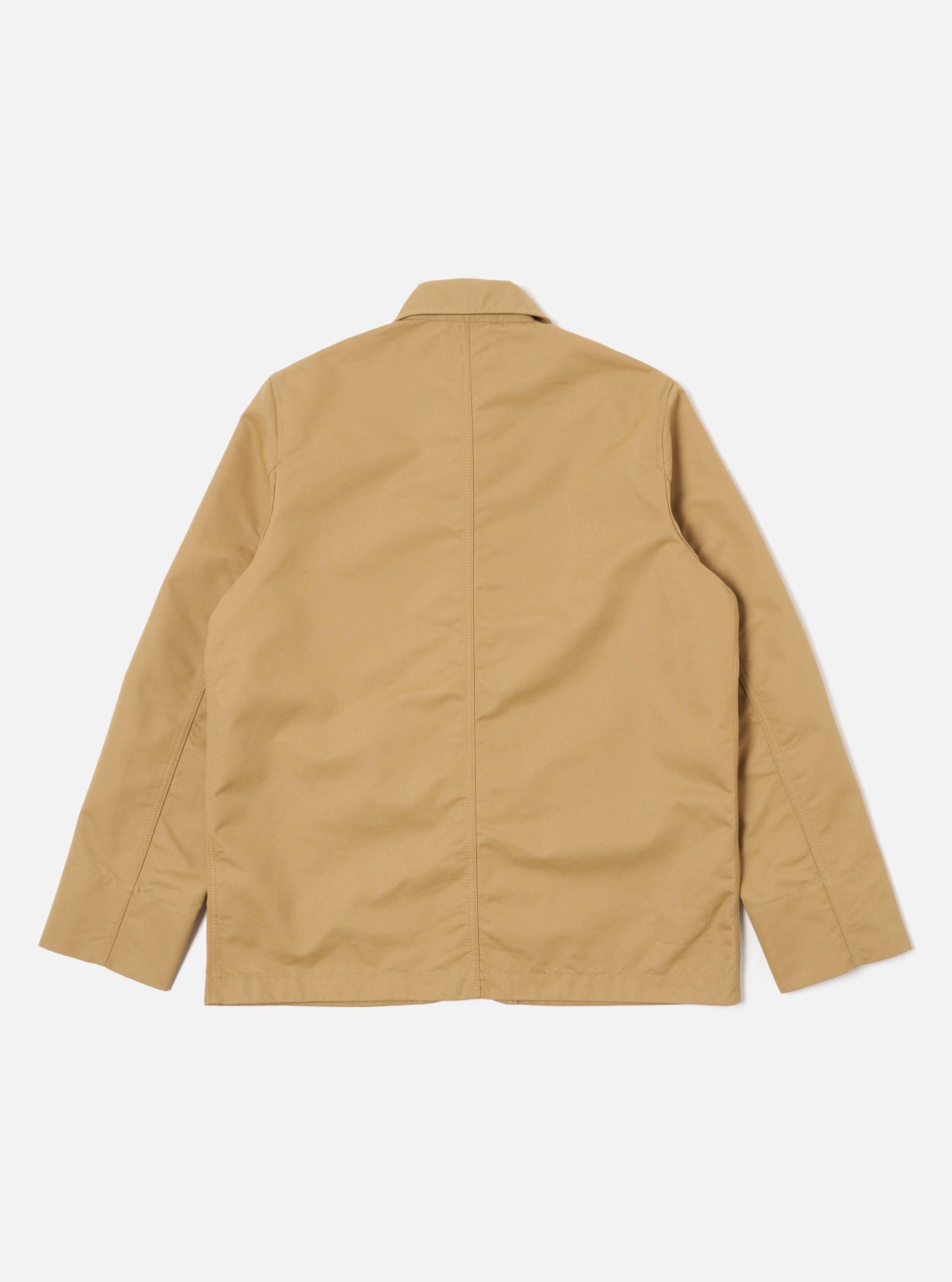 Universal Works Merchant Jacket in Sand Brushed Polytech Product Image