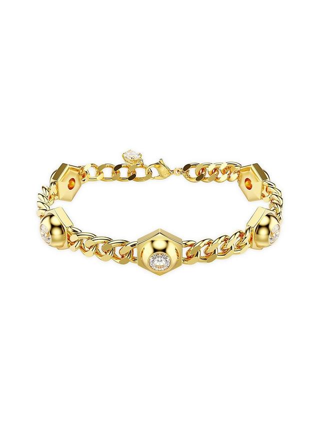 Womens Numina Goldtone & Swarovski Crystal Bracelet Product Image