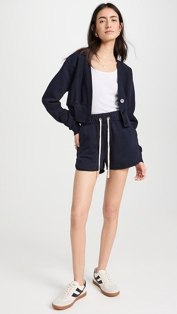 Les Tien Serena Scallop Shorts | Shopbop Product Image