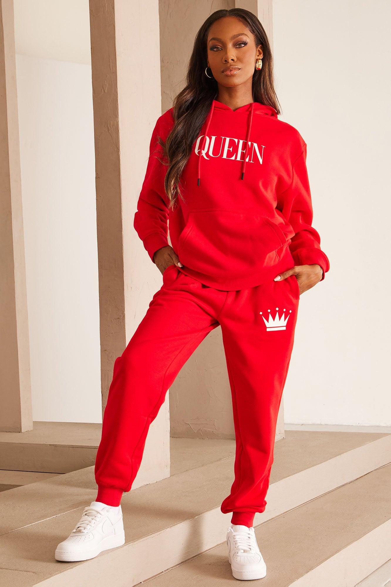 Family Goals Women's Queen Jogger - Red product image