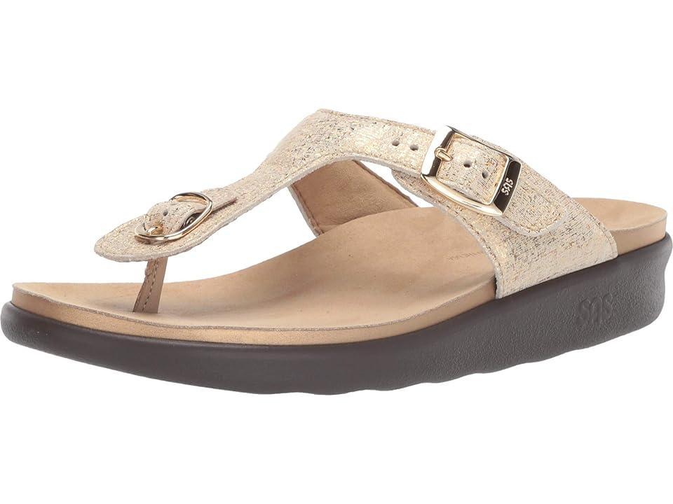 SAS Sanibel (Shiny Gold) Women's Shoes Product Image