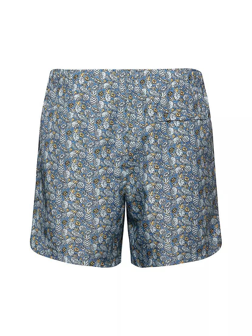 Pineapple Drawstring Swim Shorts Product Image