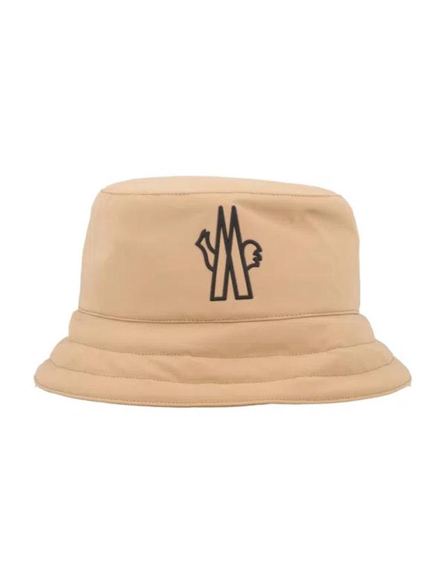 MONCLER Bucket Hat In Beige Product Image