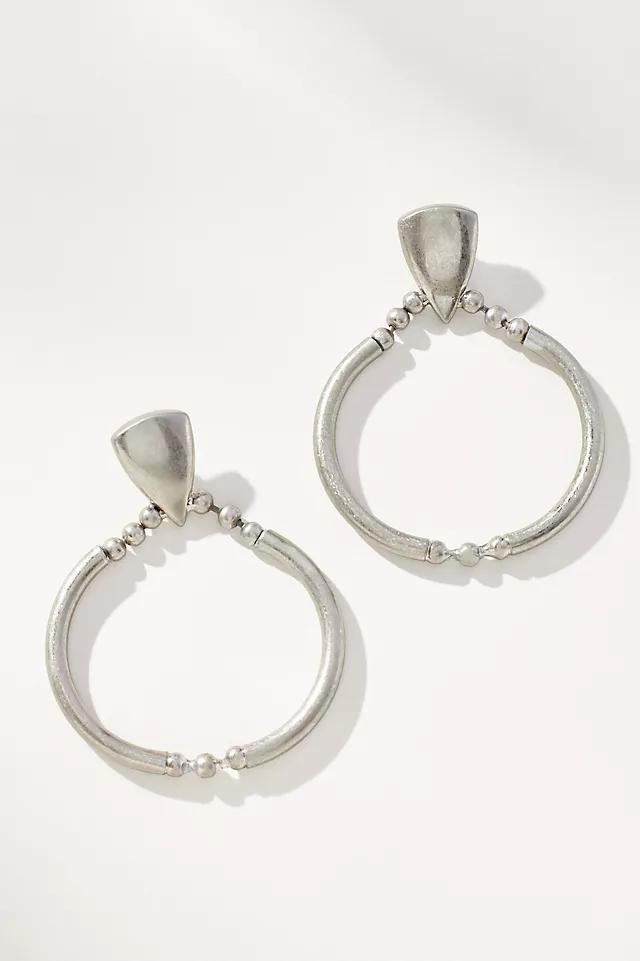 XL Circle Drop Earrings Product Image