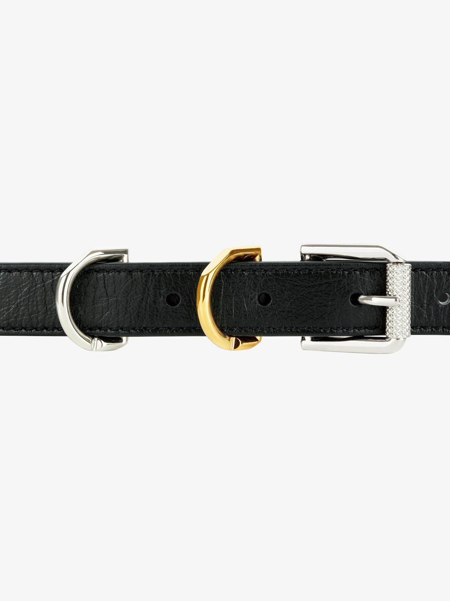 Voyou belt in leather Product Image