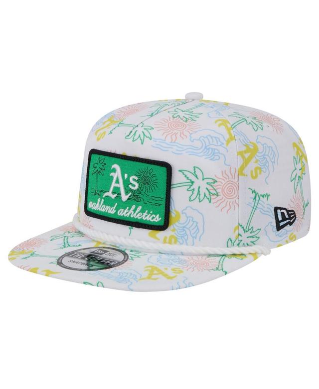 Mens New Era Oakland Athletics Islander Golfer Snapback Hat Product Image