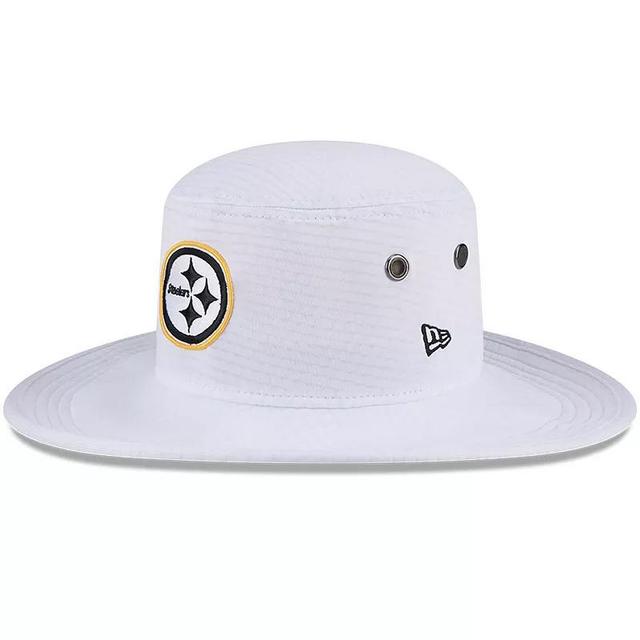 Mens New Era Pittsburgh Steelers 2024 NFL Training Camp Panama Bucket Hat Product Image