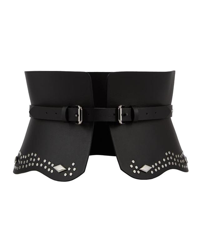 The Kooples Womens Leather Corset Belt Product Image