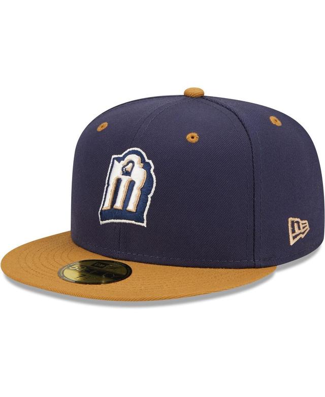 Mens New Era Navy San Antonio Missions Authentic Collection Team Alternate 59FIFTY Fitted Hat Product Image