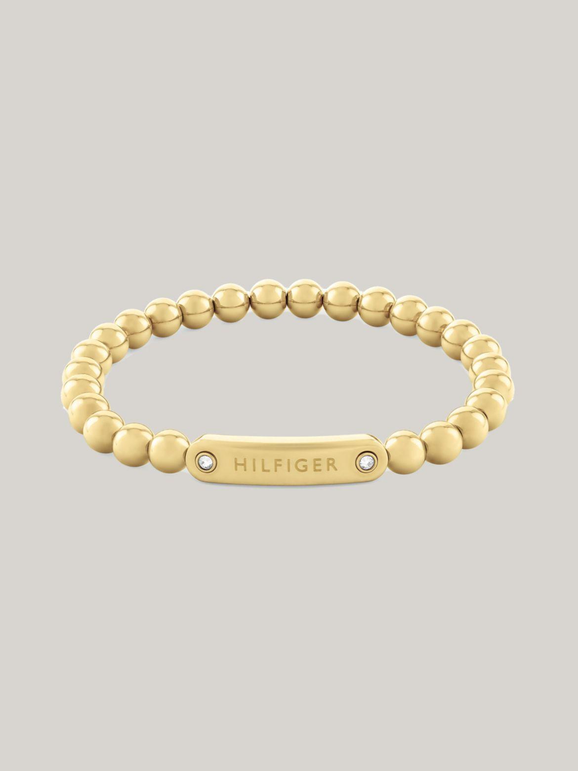 Tommy Hilfiger Women's Monotype Metal Bead Bracelet Product Image