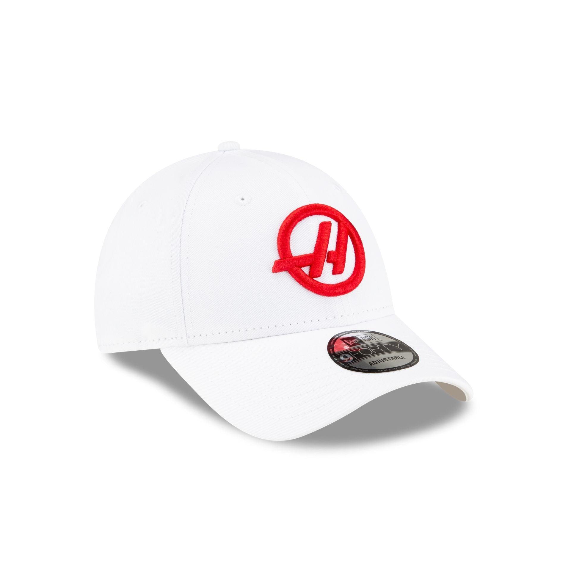 Haas F1 Team White 9FORTY Snapback Hat Male Product Image