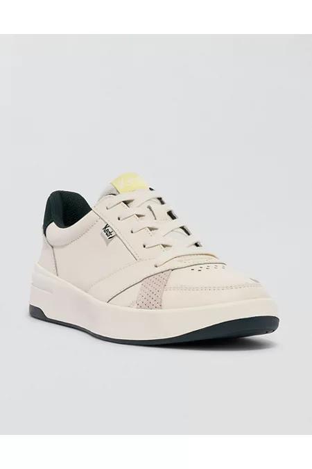 Keds The Court Leather Lace-Up Sneaker Women's Product Image