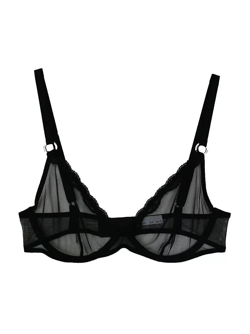 Sheer Tulle Demi Bra Product Image