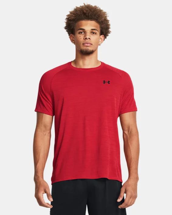 Mens UA Tech Textured Short Sleeve Product Image