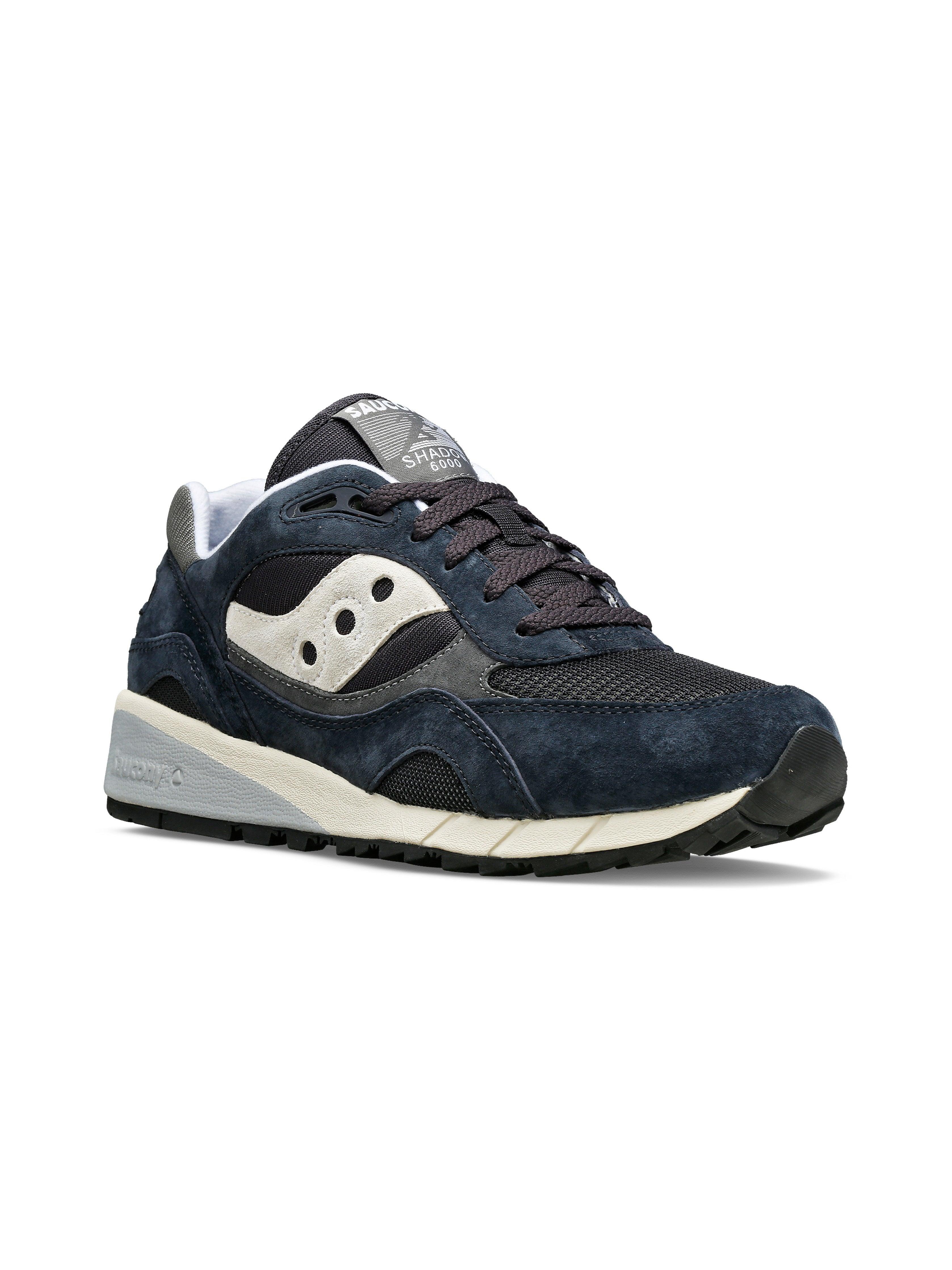 Saucony Men's Shadow 6000 - Navy Grey Product Image