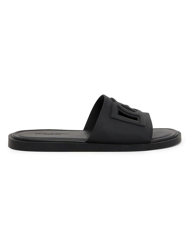 Mens Rubber Beachwear Pool Slides Product Image