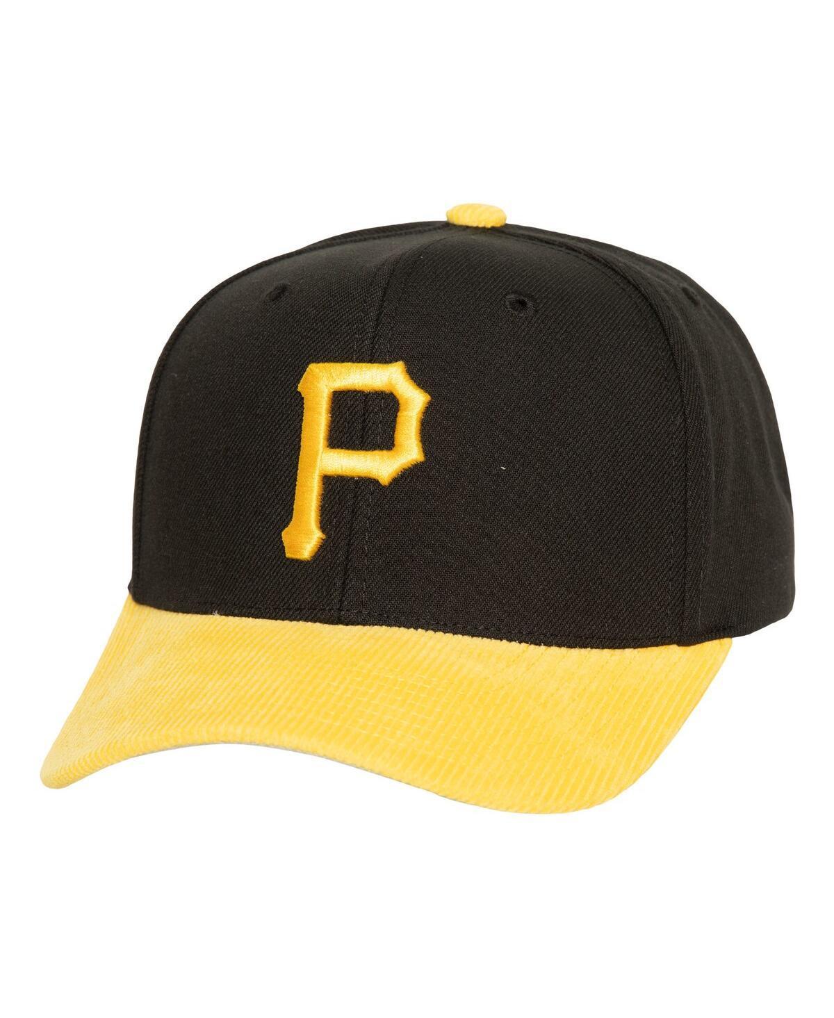 Mens Mitchell & Ness Pittsburgh Pirates Corduroy Pro Snapback Hat Product Image