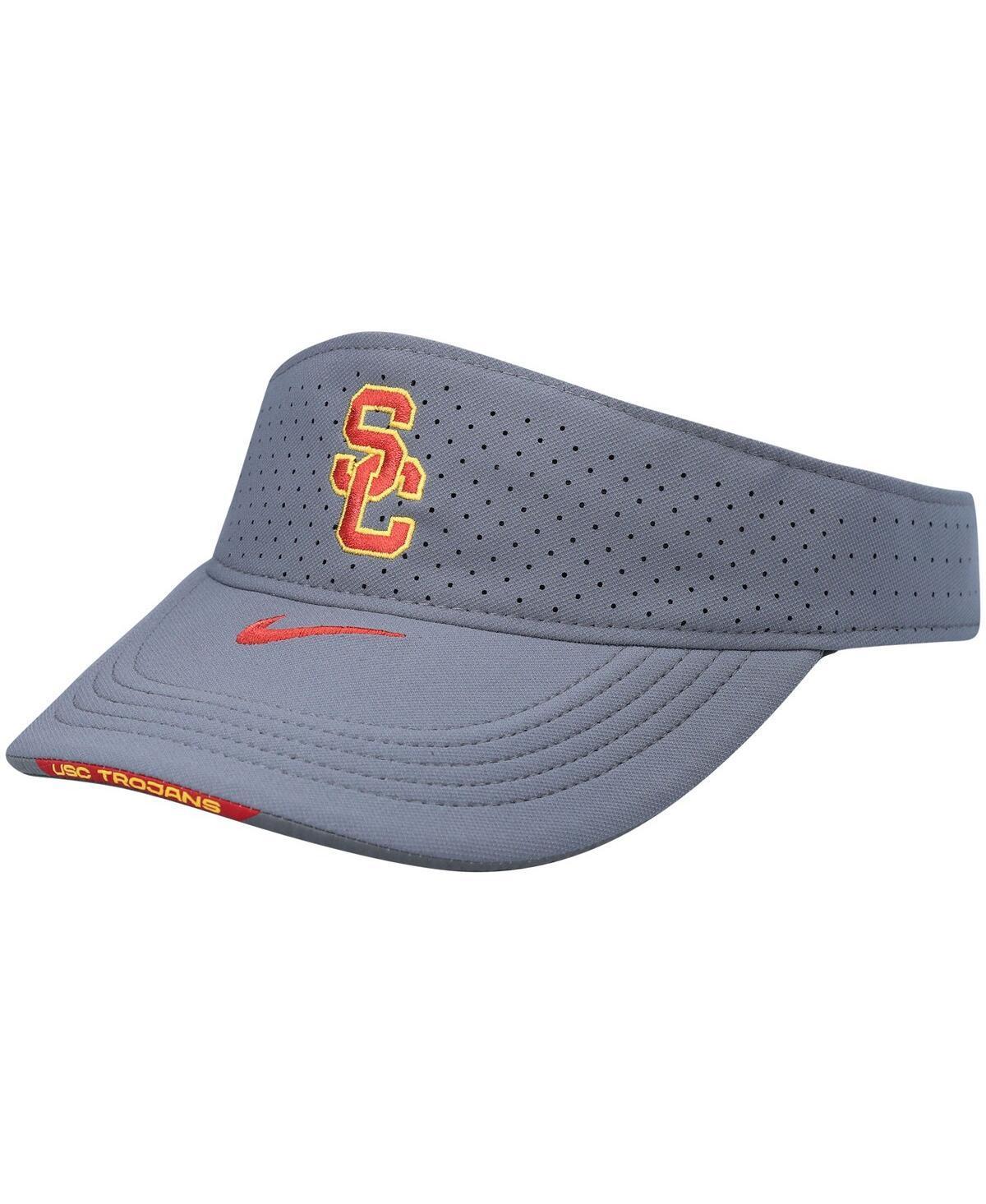 Mens Nike Gray USC Trojans 2021 Sideline Performance Visor Product Image