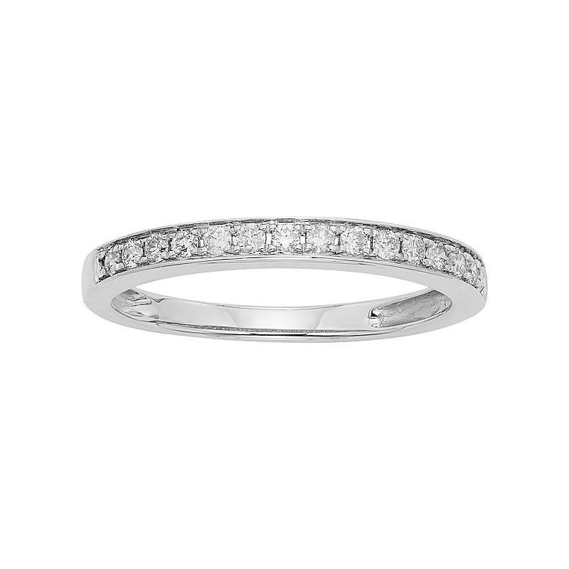 The Regal Collection 1/4 Carat T.W. IGL Certified Diamond 14k Gold Wedding Ring, Womens White Product Image