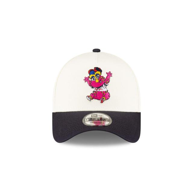 Cleveland Guardians Mini Mascot 9FORTY A-Frame Snapback Hat Male Product Image