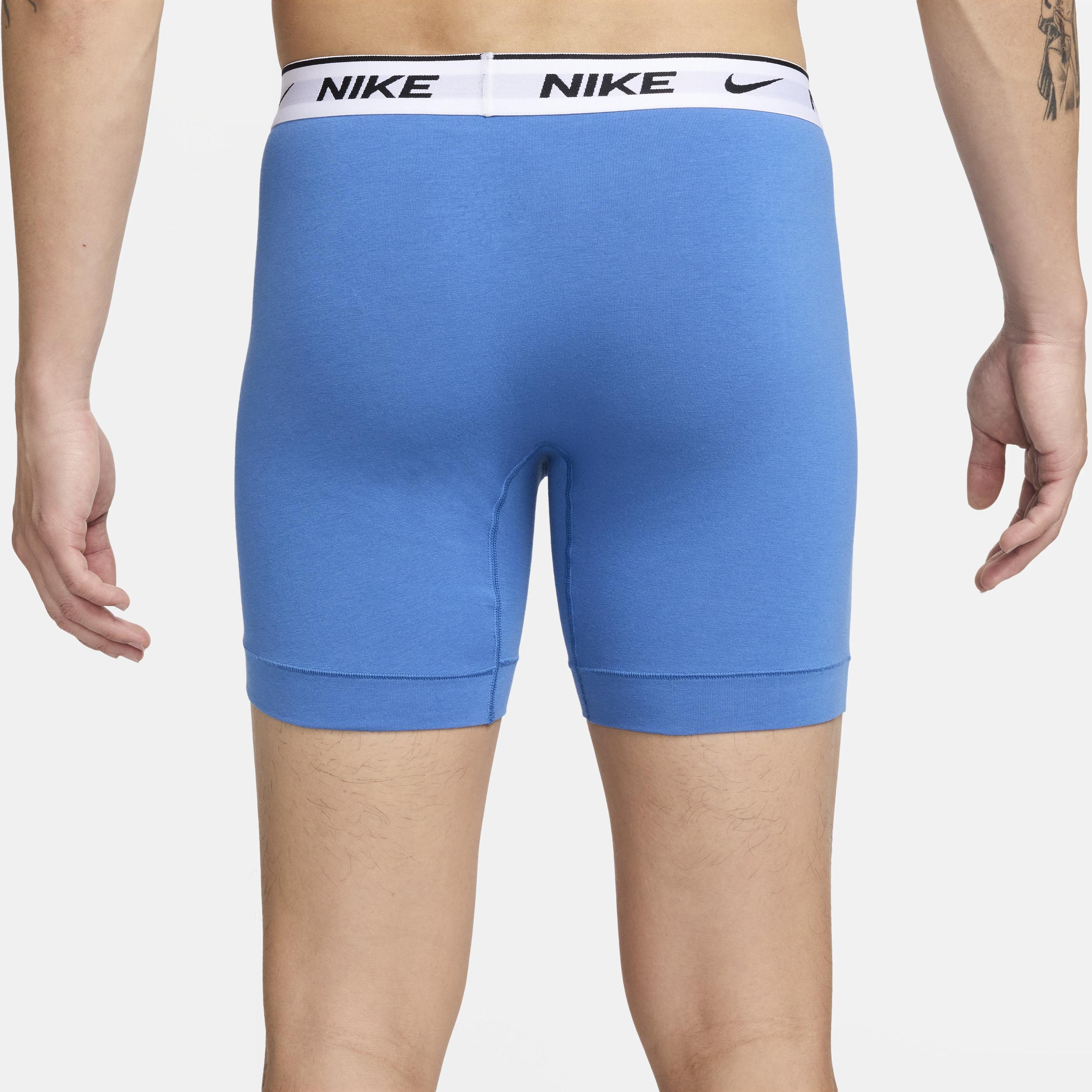 Nike Men's Dri-FIT Essential Cotton Stretch Boxer Briefs (3-Pack) Product Image