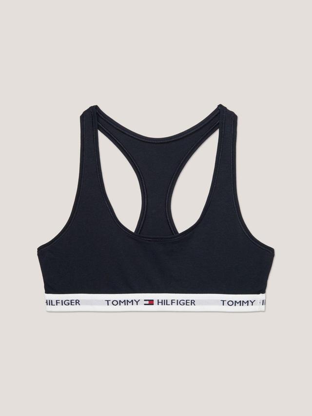 Tommy Hilfiger Women's Tommy Logo Unlined Bralette Product Image