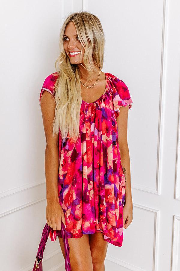 Southern Flair Floral Mini Dress Product Image