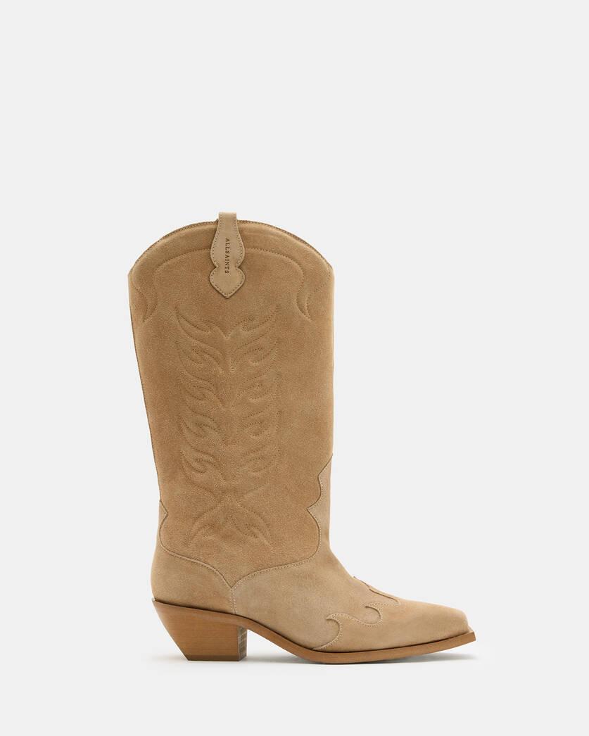 Dolly Western Leather Boots Product Image