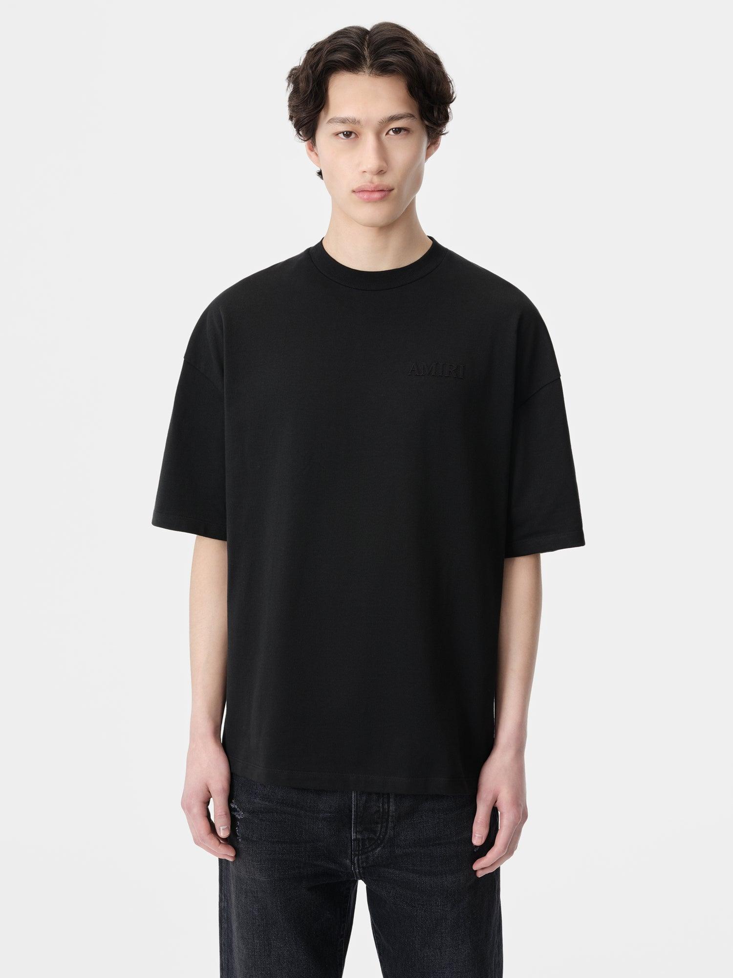 AMIRI OVERSIZED TEE - Black Male Product Image