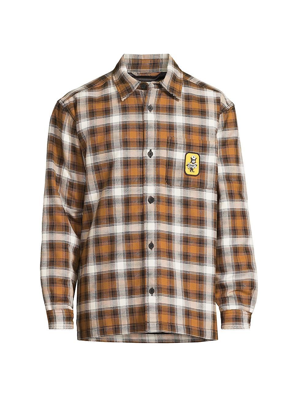 Mens Monahan Check Cotton-Blend Shirt Product Image