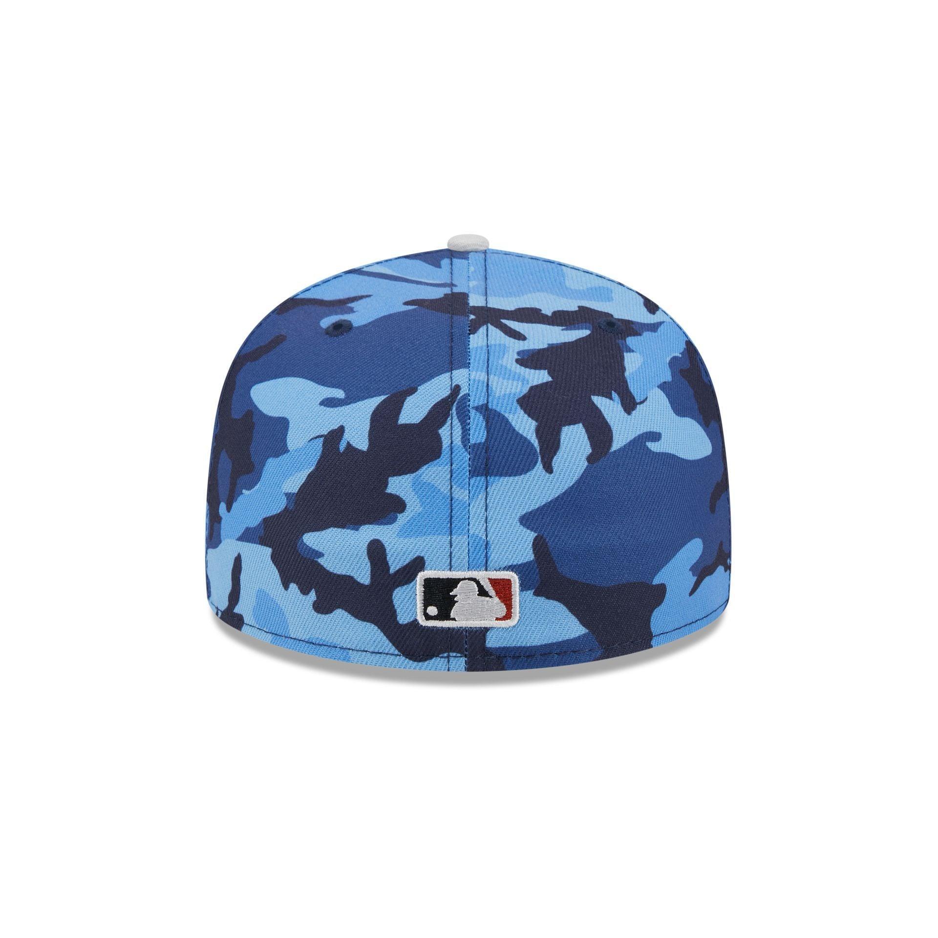 Detroit Tigers Blue Camo 59FIFTY Fitted Hat Male Product Image